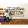 Kit de Nichos Infantis de Parede Para Livros Bonecos Brinquedos Prateleira Organizadora de Pelúcias - 3