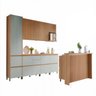 Cozinha Modulada 10 Peças Nesher Rainha Gourmet Ripado 100% Mdf - 1