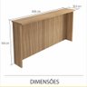 Cozinha Modulada 10 Peças Nesher Rainha Gourmet Ripado 100% Mdf - 4