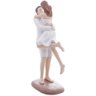 Escultura Decorativa de Resina Casal Abraçado 26x11cm Wolff - 2