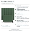 Ver imagem 4 de Kit Smart com Buffet Bend Frisado Principal Incolar Musgo Metal Preto
