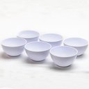 Ver imagem 3 de Kit 25 Tigelas para Restaurantes Hotéis 356ml Brancas Cumbucas de Sobremesa Frutas Cinquetti