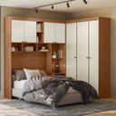 Ver imagem 2 de Guarda-roupa Modulado Casal MDP Lugano