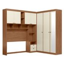 Ver imagem 3 de Guarda-roupa Casal Modulado Lugano com Espelho