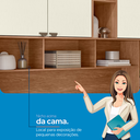 Ver imagem 7 de Guarda Roupa Casal Modulado com Espelho e Cabeceira 7 Portas 4 Gavetas Lugano Bege/Jatobá/Areia