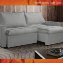 Ver imagem 2 de Sofá Cama Amsterdã Caixa Zero 180m Retrátil e Reclinável com Almofadas Soltas - Movenzo Estofados