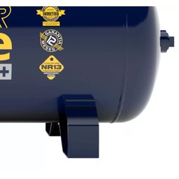 Compressor Ar Pressure Super AR 20/200V 175 PSI 200 Litros Motor 5HP Trifasico - 220v - 5
