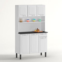 Kit Cozinha de Aço Itatiaia Rose 6 Portas 1 Gaveta I3g1 - 2