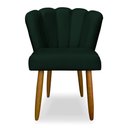 Ver imagem 2 de Kit 4 Cadeiras Flor para Quarto Penteadeira - Balaqui Decor Cor:verde