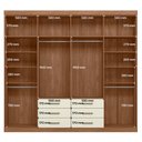 Ver imagem 5 de Guarda-roupa Casal 8 Portas 6 Gavetas Master