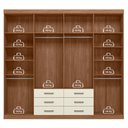 Ver imagem 6 de Guarda-roupa Casal 8 Portas 6 Gavetas Master