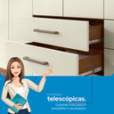 Ver imagem 7 de Guarda Roupa Casal 8 Portas e 6 Gavetas Master