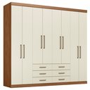 Ver imagem 3 de Guarda-roupa Casal 8 Portas 6 Gavetas Master