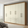 Guarda Roupa Casal 8 Portas e 6 Gavetas Master - 2