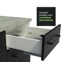 Ver imagem 5 de Cozinha Completa 270003 Com Armário E Balcão Branco/Preto