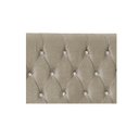 Ver imagem 6 de Cabeceira King Tóquio P04 195 cm Suede - ADJ Decor - Bege TCA 941