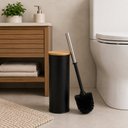 Ver imagem 2 de Escova Sanitária com Suporte - Preta