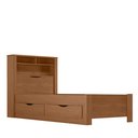 Ver imagem 3 de Cama de Solteiro Invicta com 2 Gavetas Marrom/Jatoba