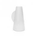 Ver imagem 1 de Vaso Decorativo em Cerâmica Branco 24,5x13x13 cm - D’Rossi