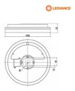 Ver imagem 3 de Luminária Plafon Led Smart Wifi 22w Rgbw Sobrepor Redonda - RGBW - 100-240V (Bivolt)