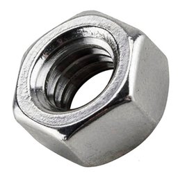 Porca Sextavada M10 Din 934 Ma-1,50 Zinco Branco - 1000un - 2