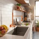 Ver imagem 7 de Kit Cuba Gourmet Cozinha 50x40 Inox 304 Rose com Torneira Parede Retrátil Brinovar