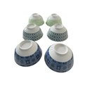 Ver imagem 4 de 6 Bowls Cumbucas Tigelas Estampados Grandes 500ml Mek Kit 6 Tigelas Cumbucas Bowls 600ml Caldos Sopa