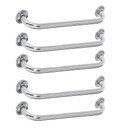 Ver imagem 1 de Alça Barra De Apoio 60CM Inox Kit 5 Uni Banheiro Idoso Cadeirante Acessivel Criança Gestante ABMIDIA