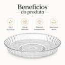 Ver imagem 5 de Prato para Bolo com Borda 30 cm - Piato - 7897001003115