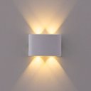 Ver imagem 2 de Arandela 4 Fachos Sobrepor Branca Ip65 Led 4w 3000k Bivolt Alumínio para Área Externa
