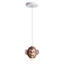 Ver imagem 2 de Luminária Pendente Quarto de Criança Bebê Infantil E27 Bivolt:macaco/110v/220v