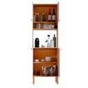 Ver imagem 5 de Armário Multiuso Organizador com Nicho Aberto 4 Portas