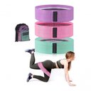 Ver imagem 3 de Kit 3 Faixas Elasticas de Exercicios Hip Resistance Bands