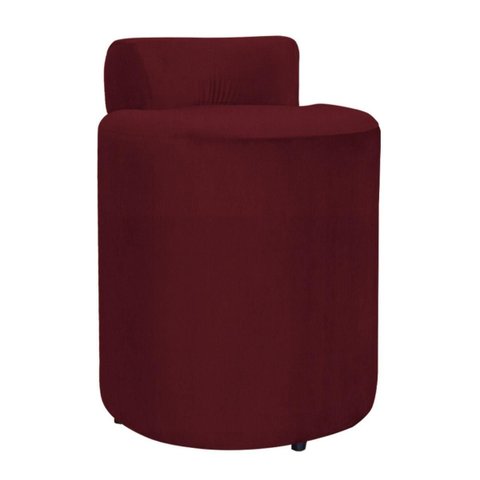Puff Banquetas Athena Decorativa Suede