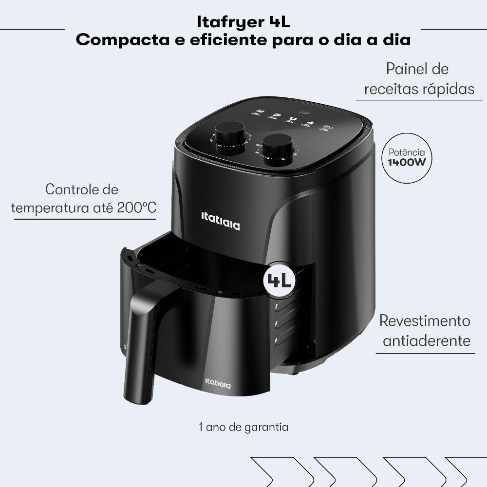 Fritadeira Itafryer Pro 4l 220v Itatiaia - 8