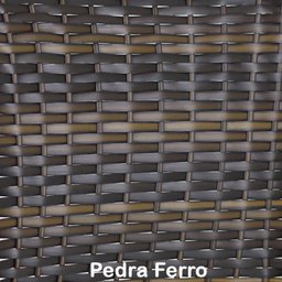 Jogo 4 Cadeiras Floripa e Mesa Com Tampo Tramado em Alumínio Piscina, Área, Jardim Trama Original - 7