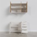 Ver imagem 6 de Cozinha Modulada 2 Peças sem Tampo 1 Aéreo 3 Portas e 1 Balcão Pia Ipanema CabeCasa MadeiraOriginals