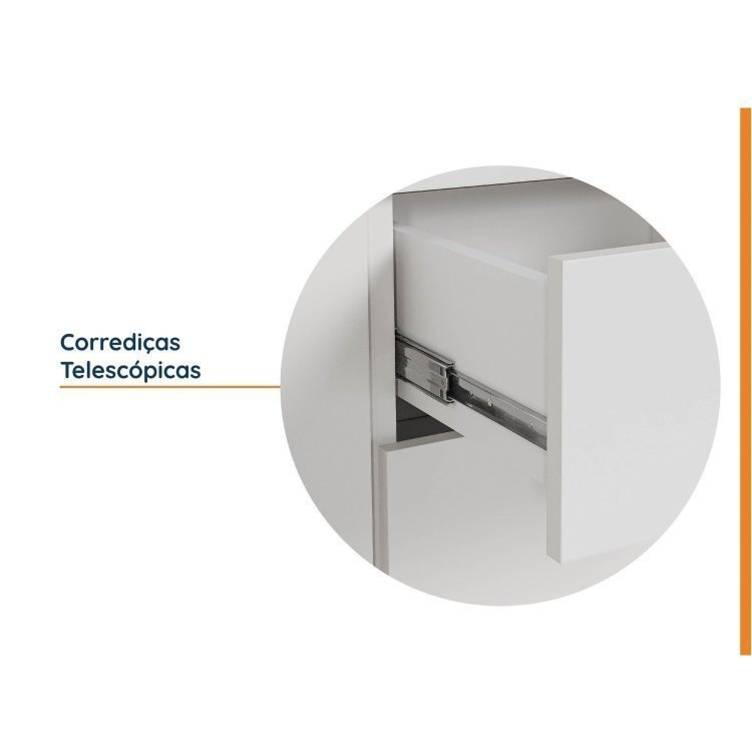 Cozinha Modulada 2 Peças sem Tampo 1 Aéreo 3 Portas e 1 Balcão Pia Ipanema Cabecasa Madeiramadeira - 10