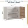 Cozinha Modulada 2 Peças sem Tampo 1 Aéreo 3 Portas e 1 Balcão Pia Ipanema CabeCasa MadeiraOriginals - 14
