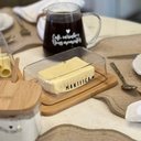 Ver imagem 3 de Manteigueira em Bambu Ecokitchen 19,6x13,4cm Mimo Style - Exclusivo