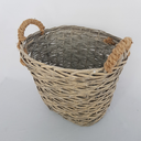 Ver imagem 3 de Cesto Oval em Vime Natural