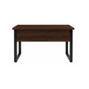 Ver imagem 6 de Mesa Escritório Pé Quadro 1,70x0,70m - c/ Gavetas - Marsala/Preto - 25475