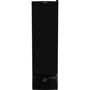 Expositor Vertical Tripla Ação Porta Cega 284 Litros Fricon VCET284-2C002 Preto 220V