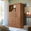 Ver imagem 2 de Multi-cômoda 1 Porta 6 Gavetas Marabá