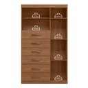 Ver imagem 7 de Multi-cômoda 1 Porta 6 Gavetas Marabá