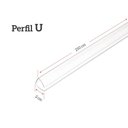 Ver imagem 4 de Perfil U para Chapa de Policarbonato 4mm/6mm Comprimento 2.1m Cristal