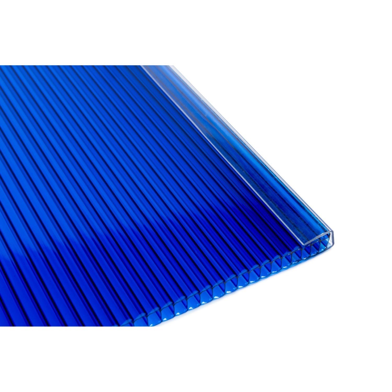 Perfil U para Chapa de Policarbonato 4mm/6mm Comprimento 2.1m Cristal - 2