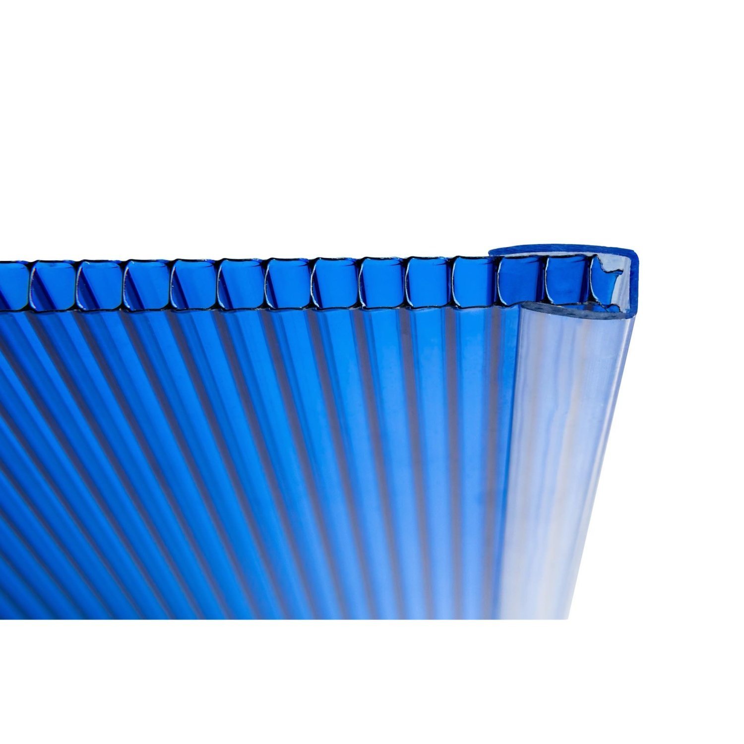 Perfil U para Chapa de Policarbonato 4mm/6mm Comprimento 2.1m Cristal - 1
