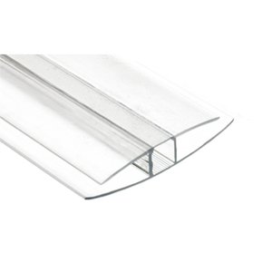 Perfil H para Chapa de Policarbonato 4mm/6mm 11.8m