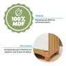 Guarda-roupa de Bebê 4 Portas e 3 Gavetas 100% Mdf Mimo - 11